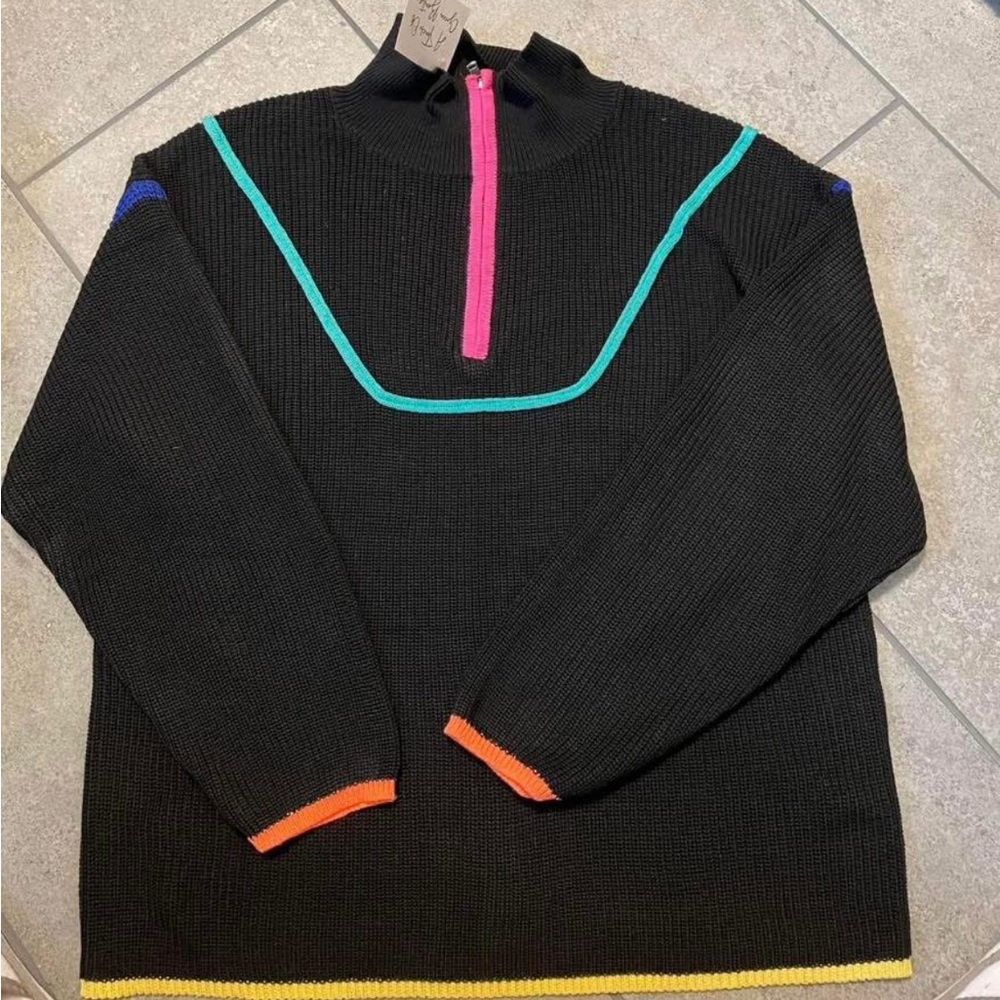 NWT by Jess Lea, Next Level Quarter Zip Pullover!! Size Large